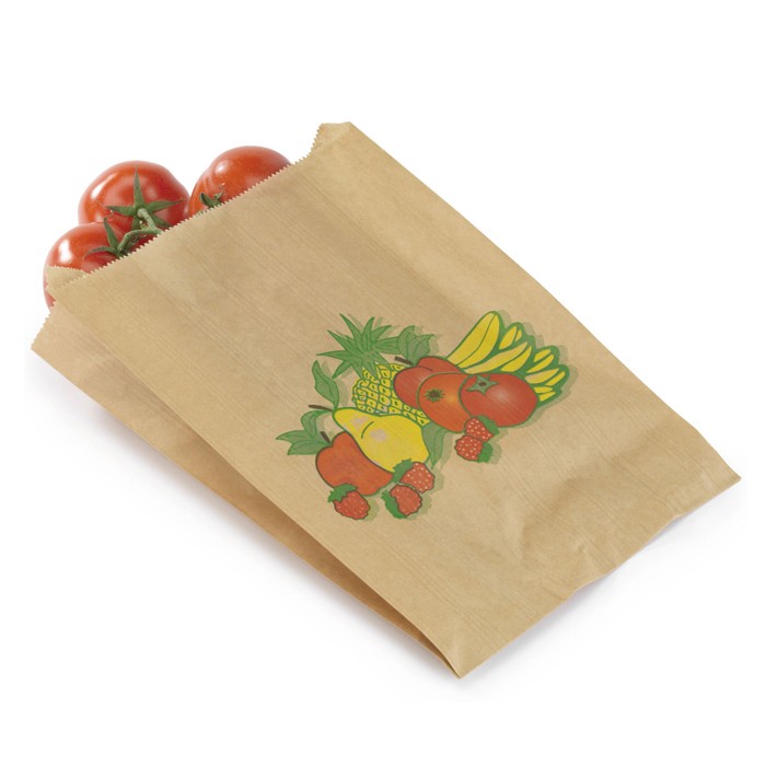 Sachet kraft primeur avec soufflets