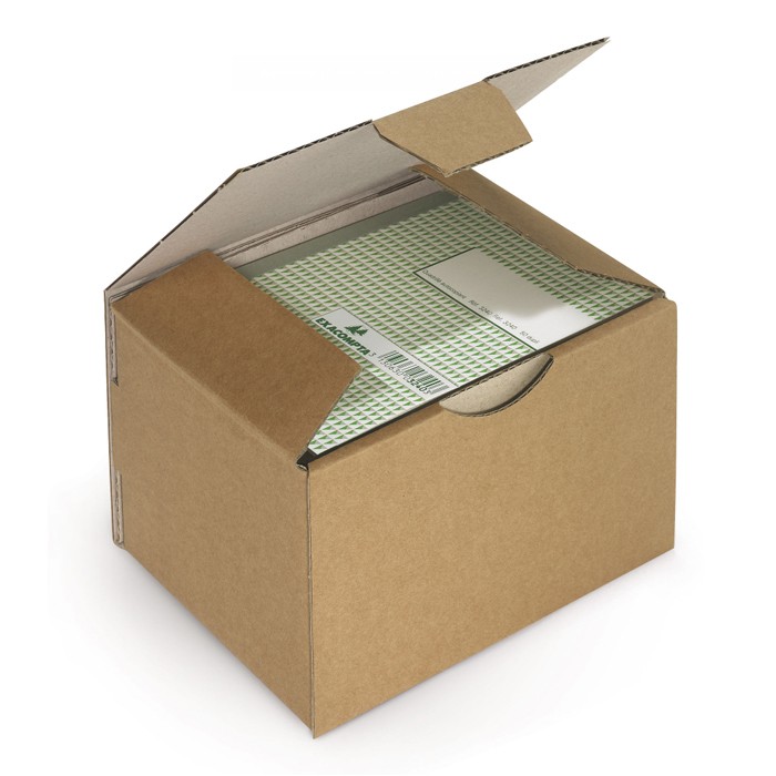 Boîte carton d'expédition simple cannelure brune