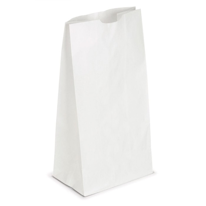 Sac kraft brun sans poignée