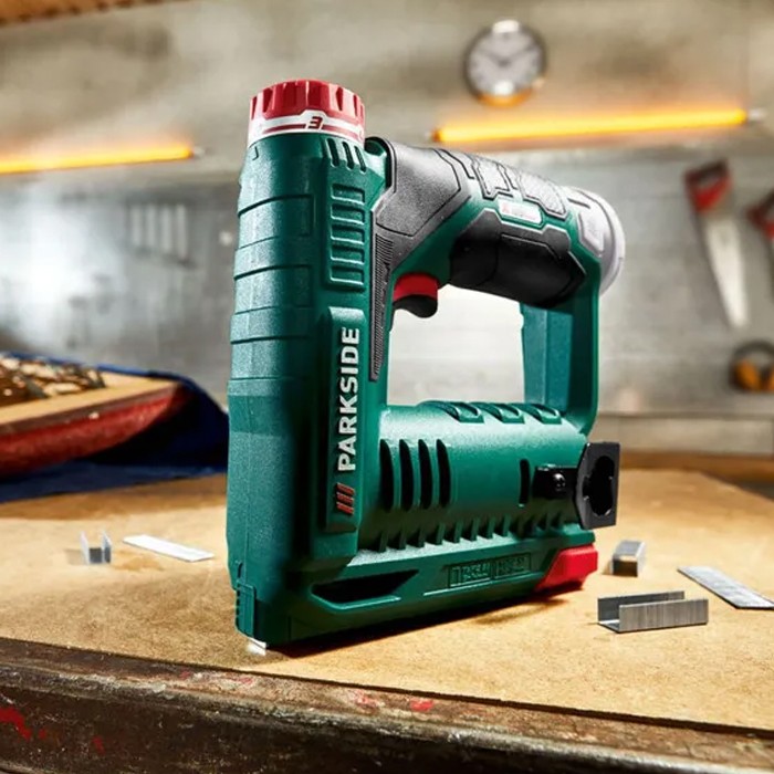 PARKSIDE® Agrafeuse-cloueuse »PAT 12 A1«