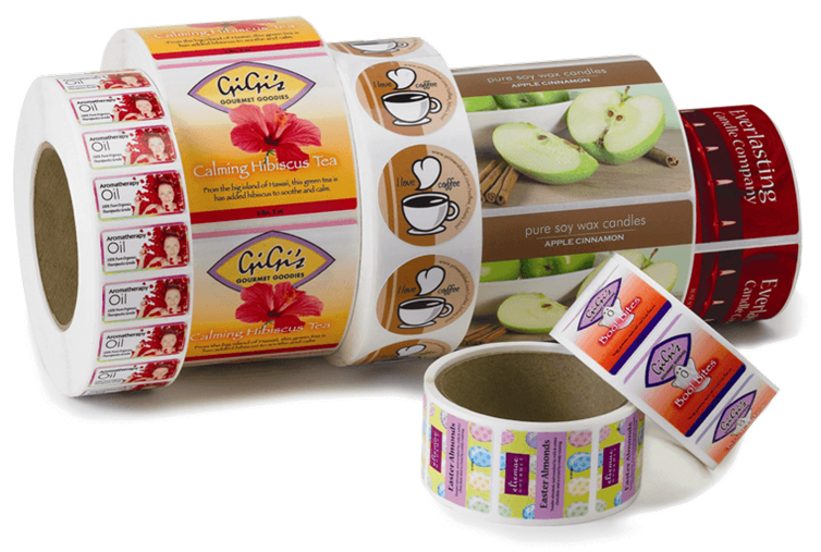 Étiquettes personnalisés CERCLE 5*5 cm