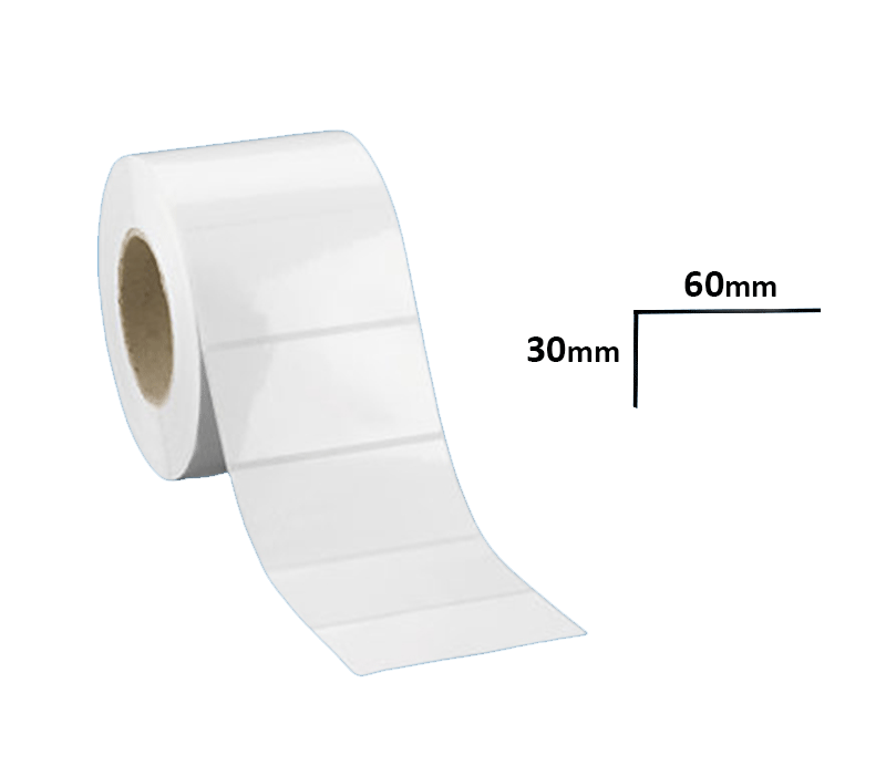 Étiquette Standard Brillant 60×30mm