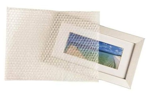 100 Pochettes de protection en bulle d'air - 20 x 20 cm