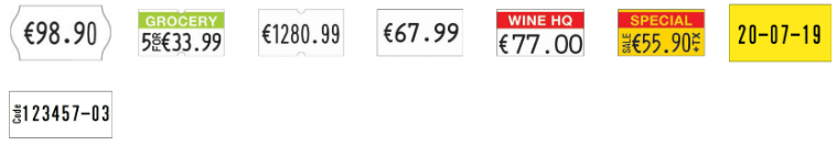 Pince à étiqueter 1 ligne - KENDO 22 / 22P / 26