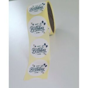 1 ÉTIQUETTE PERSONNALISÉE