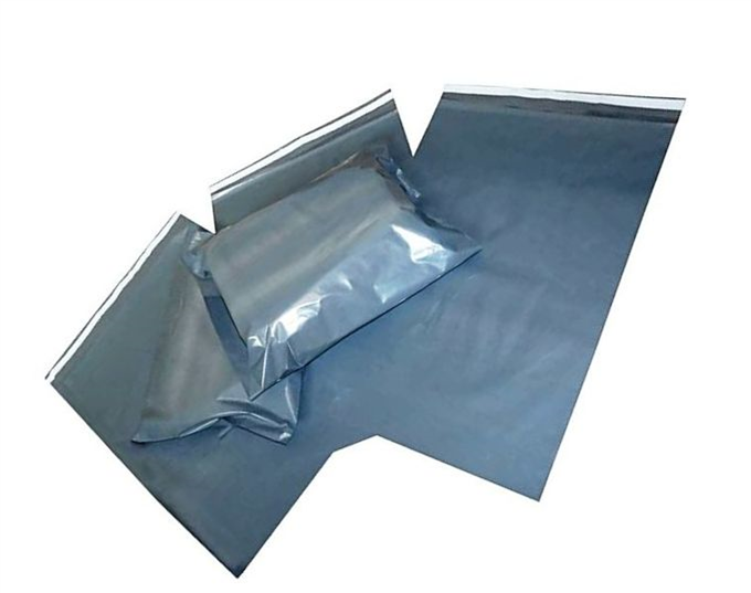 50 Sacs D’expédition Gris Sans Pochette, 60 X 70 Cm