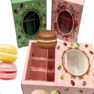 Boite Macaron 6 Psc