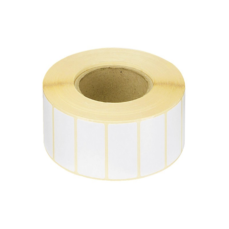 ROULEAU DE 750 ÉTIQUETTE THERMIQUE 58 X 43 MM / BLANC