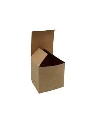 Boîte carton Marron double ondulation 10cm×10cm×10cm